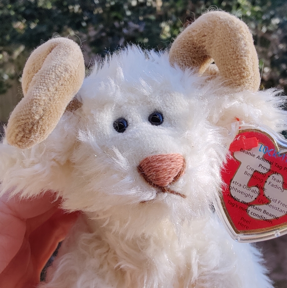 💜 Ty Attic Treasure Collection | Vtg Ramsey the Ram 🐏 1993 Retired